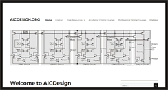 Desktop Screenshot of aicdesign.org