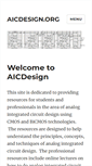 Mobile Screenshot of aicdesign.org