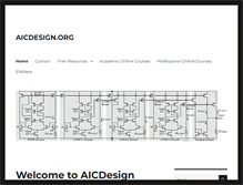 Tablet Screenshot of aicdesign.org